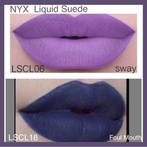 NEW NYX 3 PC Liquid Suede Cream Lipstick & Lip Liner LipBundle, Set of 3